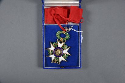 null ORDRE de la LEGION D'HONNEUR. 4°REPUBLIQUE. Croix de commandeur, modèle de luxe,...