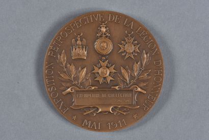 null ORDRE de la LEGION D'HONNEUR.

3° REPUBLIQUE.

Médaille de l'Exposition Rétrospective...