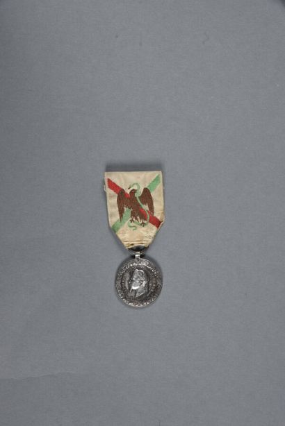 FRANCE. Médaille du MEXIQUE.1862/1863, par...