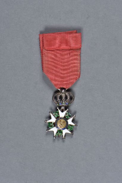 null ORDRE de la LEGION D'HONNEUR. RESTAURATION. Croix de chevalier, d.22 mm, argent...