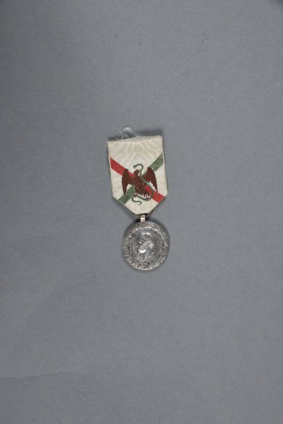 null FRANCE. Médaille du MEXIQUE.1862/1863 par BARRE.