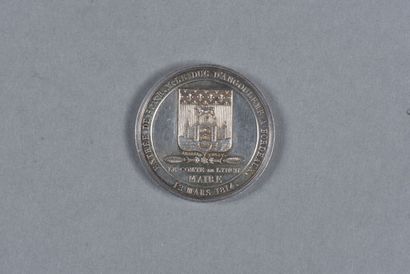 Médaille municipale commémorative du 12 mars...
