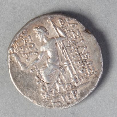null ROYAUME SELEUCIDE 

DEMETRIUS II (129-125 second règne ) TETRADRACHME en argent...