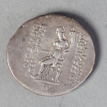 null ROYAUME SELEUCIDE DEMETRIUS II (145-140 premier règne ) TETRADRACHME en argent...
