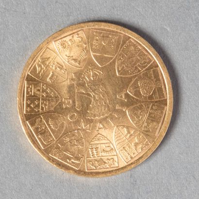 null ROUMANIE 

LES 3 ROIS (médaille monétiforme) 1944 

6 gr 55 

KM M 6 

SUP+