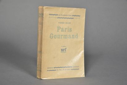 null BEARN Pierre, Paris gourmand, 1929, un volume in-8 broché, couverture imprimée...