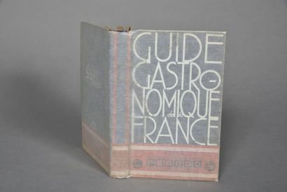 null FERODO, Guide gastronomique de la France, 1934, un volume in-8, cartonnage de...