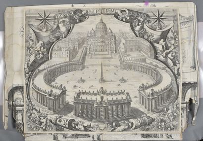 null GRAVURE. François COLLIGNON (1609-1687), graveur et marchand d'estampes. Grande...