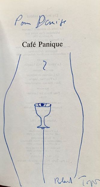 Roland TOPOR. Café panique. Editions du Seuil,...