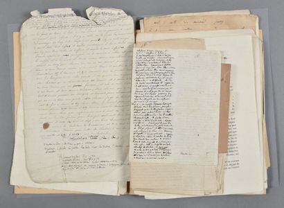 null EURE. Ensemble de documents provenant des archives de Louis PASSY (1830-1913),...