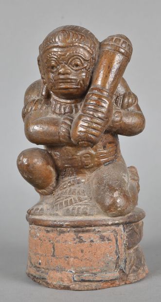 null Statuette hindouhiste, Indonésie, Inde (?)

Terre cuite 

H. 29 cm



Probable...