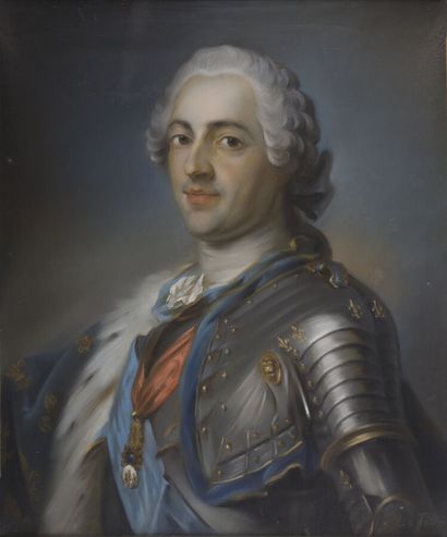  * LA TOUR Maurice - Quentin de (D'après) 
Saint Quentin 1704 - 1788 
Portrait de...