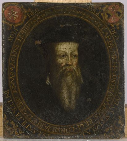  NOSTRADAMUS César (attribué à) Salon-de-Provence 1555 - Saint Rémy-de-Provence 1629...