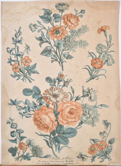 null * ROUBILLAC (1739-?)

Etude de fleurs (5ème feuille de fleurs)

Rare gravure...