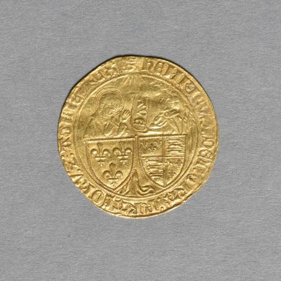 HENRI VI ( 1422-1453) : SALUT D OR frappé...