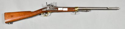 null Mousqueton Artillerie 1829 T.BIS, platine « MRE IMP.de ST.ETIENNE », sur queue...