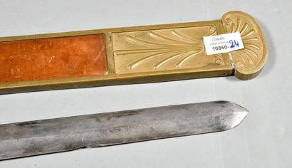 null Sabre glaive de l'Ecole de MARS, ou dite aussi épée à la romaine (1794), d'après...