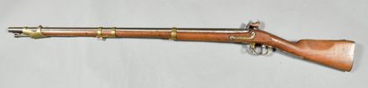 null Fusil d'Artillerie 1777, platine « ST ETIENNE » et couronne, marquage sur contre...