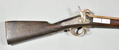 null Fusil à percussion, de type 1840/1842, platine " FELIX. ESCOFFIER .ENTREP. MRE...