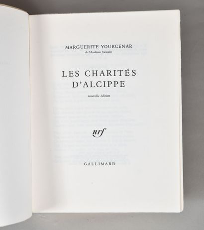 null YOURCENAR Marguerite. LES CHARITÉS D'ALCIPPE. PARIS, N. R. F. GALLIMARD, 1984....