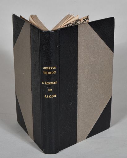 null THIBON Gustave. L'ÉCHELLE DE JACOB. LYON, H. LARDANCHET, 1942. Un volume, in-8,...