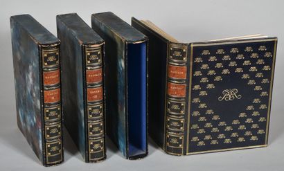 null BOCCACE. CONTES. PARIS, LE VASSEUR & Cie, 1935. Trois volumes, grand in-8, pleines...
