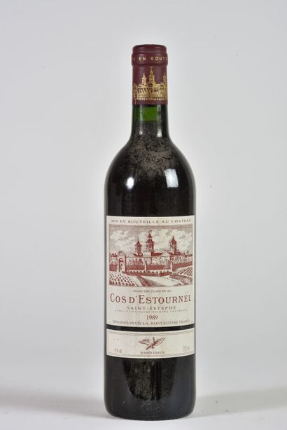 null 1 B CHÂTEAU COS D'ESTOURNEL (e.t.h. légères) GCC2 Saint-Estephe 1989