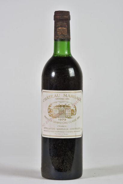 null 1 B CHÂTEAU MARGAUX (T.L.B.+; e.t.h. light; c.s.) GCC1 Margaux 1979