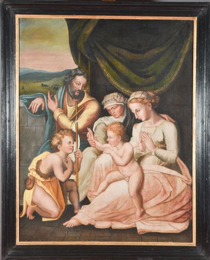 null RAPHAEL - Raffaello Santi ou Sanzio (D'après)

1483 - 1520

La Sainte famille...