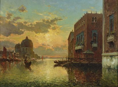 Antoine BOUVARD (1870-1955). 
Venise, au...