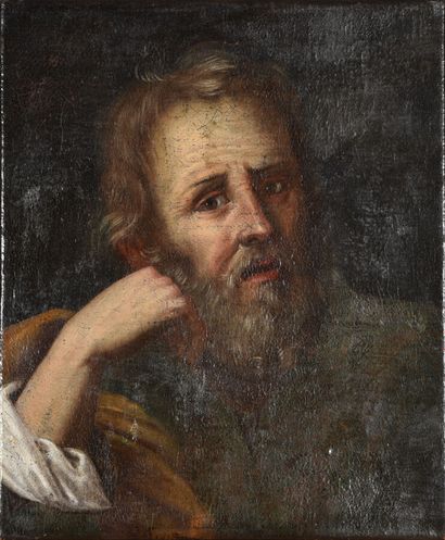 ECOLE FRANCAISE du XVIIème siècle 
Portrait...