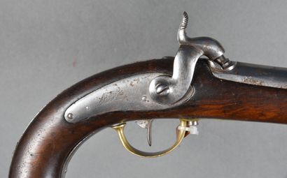 null Pistolet de Marine 1837, 2°modification avec bride de crosse, platine " MRE...