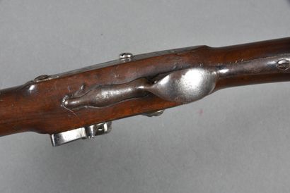 null Cavalry pistol 1763/1765, flintlock, lock with body and flat hammer "MRE DE...