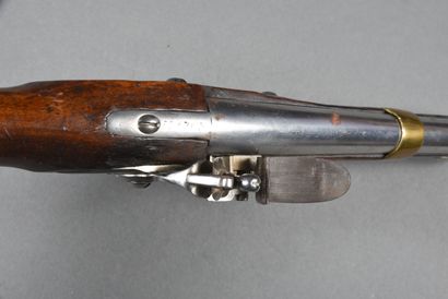 null Pistolet de Cavalerie 1763/165, à silex, platine à corps et chient plat " MRE...