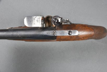 null Pistol of officer mod.1816, with flint, lock "M.RLE DE CHARLEVILLE", punch letter...