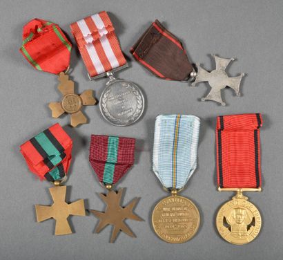 null FRANCE. Médailles non officielles, ARMEE et RESISTANCE POLONAISE en France,...