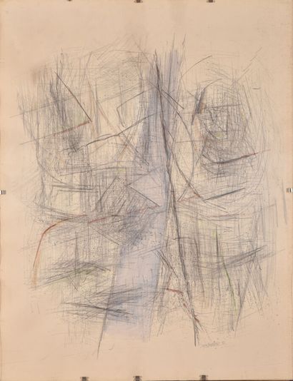 Jean CHEVALIER (1913-2002). 
Composition,...