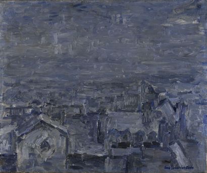 null Louis RENARDAT-FACHE (1948-2020).

Les toits de Lyon.

Huile sur toile.

Signé...