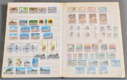 A binder of new Formosa stamps: semi-modern...
