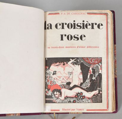 null CASSAGNAC P. A. de. THE PINK CROSS or thirty - two different ways of loving....