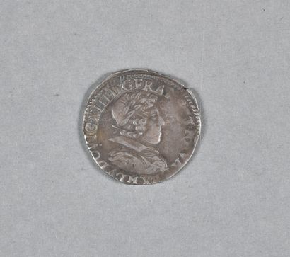 null FRANCE. LOUIS XIII (1610/1643) : 1/2 franc 1640 M, 6gr87, G 40, TTB+.