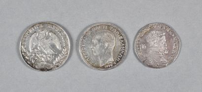 null ESPAGNE- ITALIE. PHILIPPE II (1554/1598) 1/2 ducaton en argent pour Naples Rv...