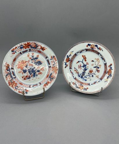 Two porcelain plates called 