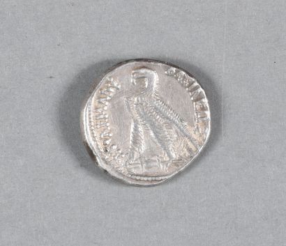  GRECE - EGYPTE. PTOLEMEE VI : tetradrachme en argent frappé à alexandrie, 13gr74,...