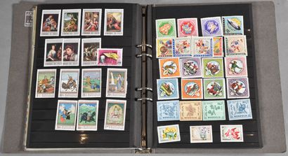 A binder of Mongolian stamps and letters...