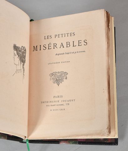 null [LEYLO DAN]. WHAT VIRGIN MUST READ. New edition. LES PETITES MISÉRABLES. PARIS,...