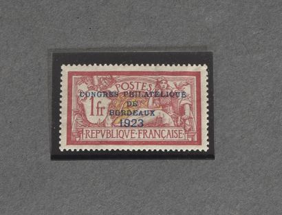 Un timbre, Congrès Philatelique de Bordeaux...