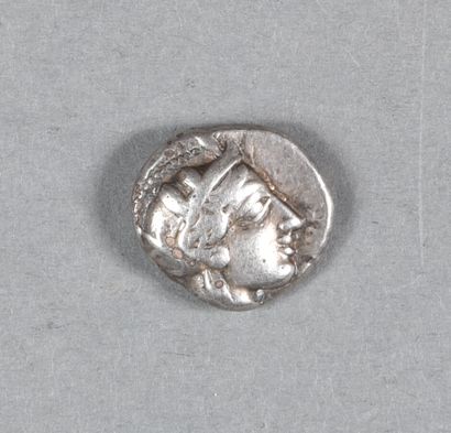 null ATTIC GREEK. ATHENS : DRACHME (454-404) in silver struck in Athens, 4gr25, DEL...