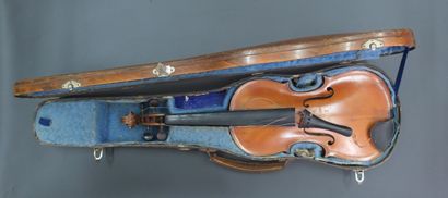 Violin bearing label Alessandro Galliano...