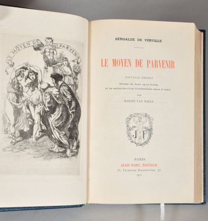 null BÉROALDE DE VERVILLE. THE WAY TO REACH. New edition. PARIS, JEAN FORT, 1921....